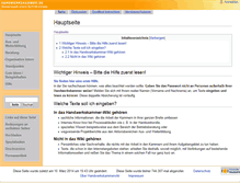 Tablet Screenshot of handwerkskammerwiki.de